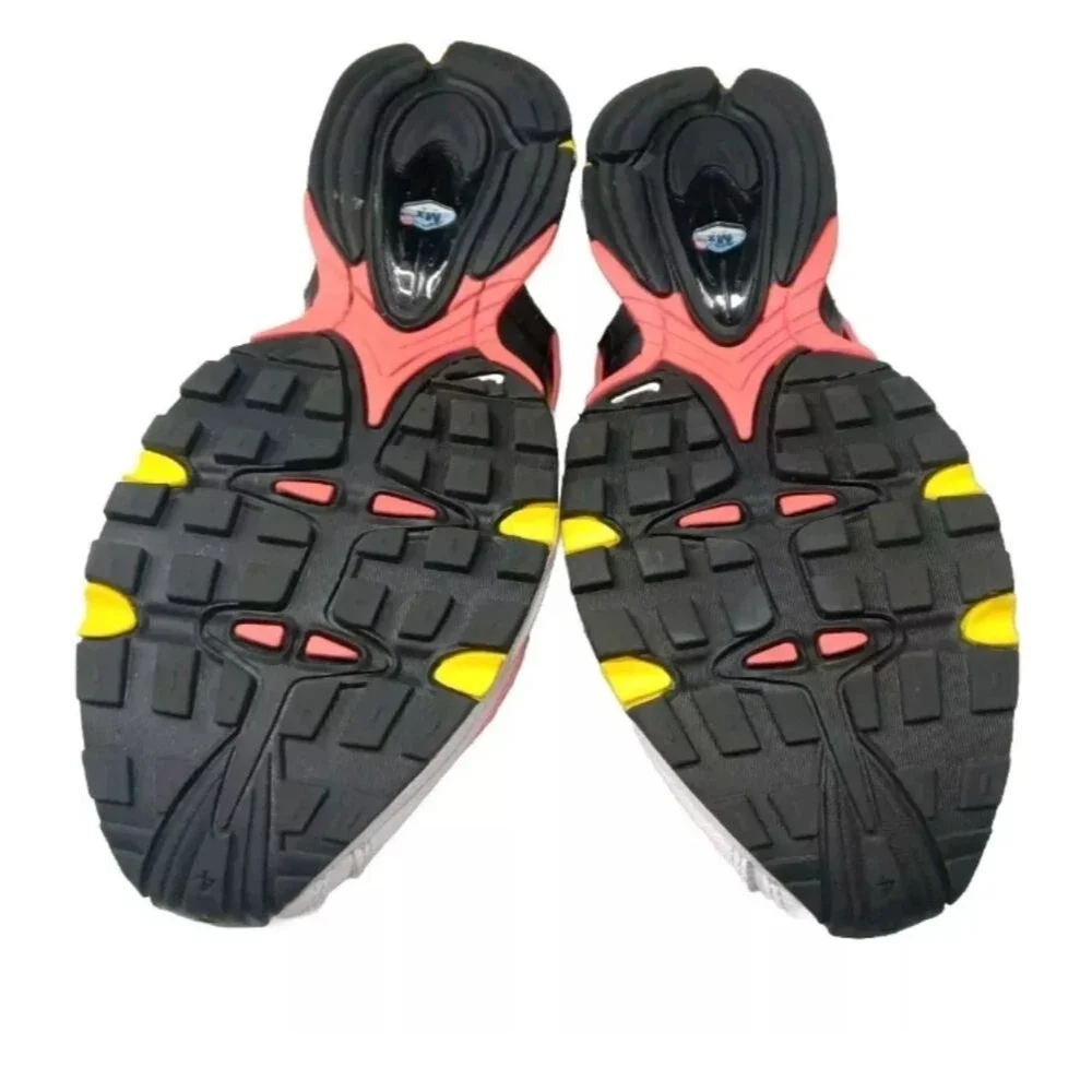 Nike Air Max Tailwind 4 Shoes Men's Size 9~White Black Crimson Yellow AQ2567-109